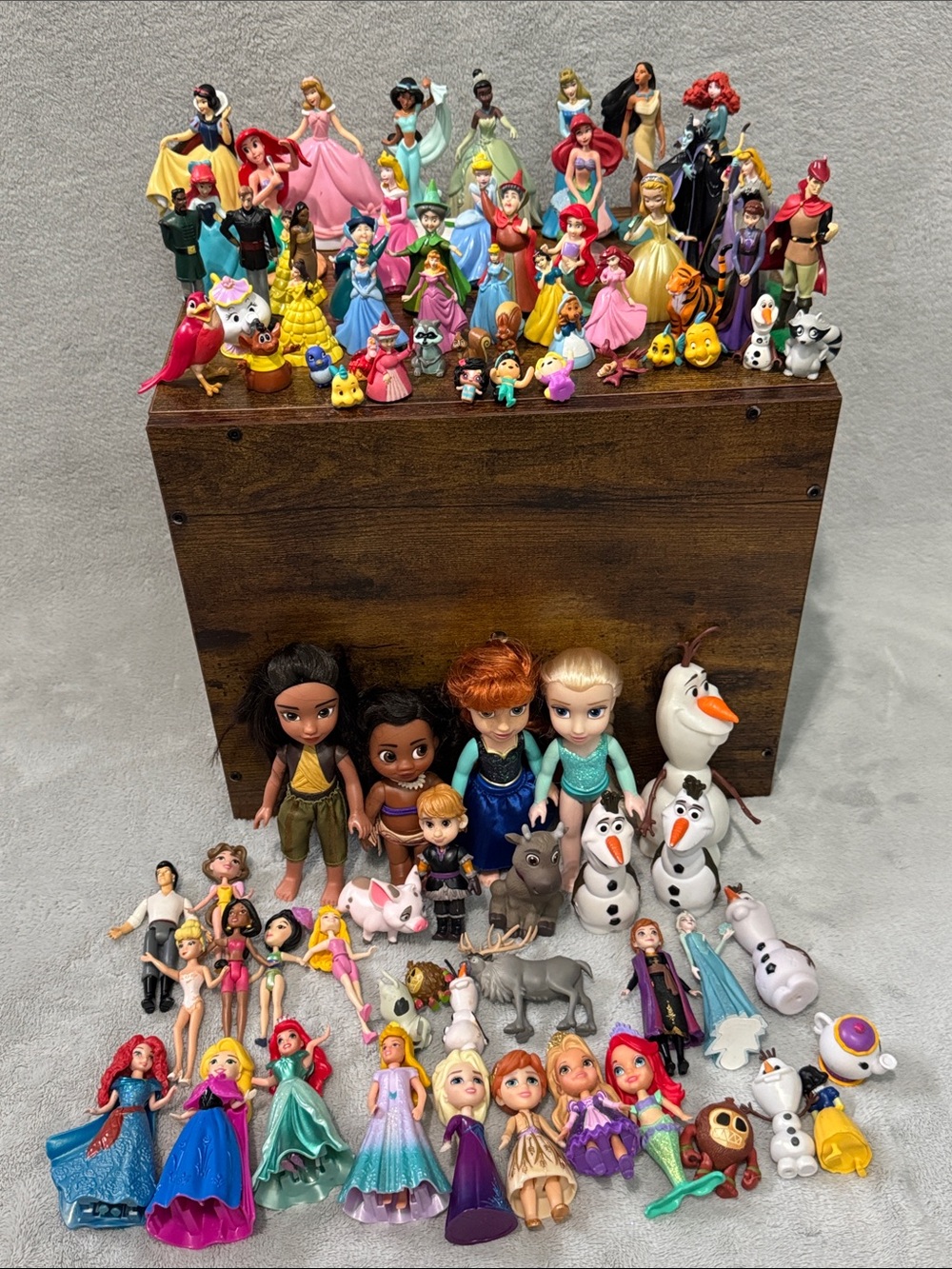 Disney Princess Movie Figures Sidekicks Pets Bundle